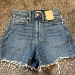 Madewell Mom Jean Shorts